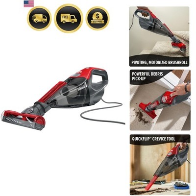 Scorpion Plus Handheld Vacuum Cleaner, Powerful Suction, Lightweight, Include...