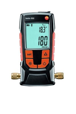 Testo 552 Digital Vacuum Micron Gauge Bluetooth HVAC 0560 5522 Pirani Sensor New