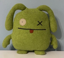 UglyDoll 12” Ox Green Classic Retired Collectible Stuffed Animal 2004 Plush