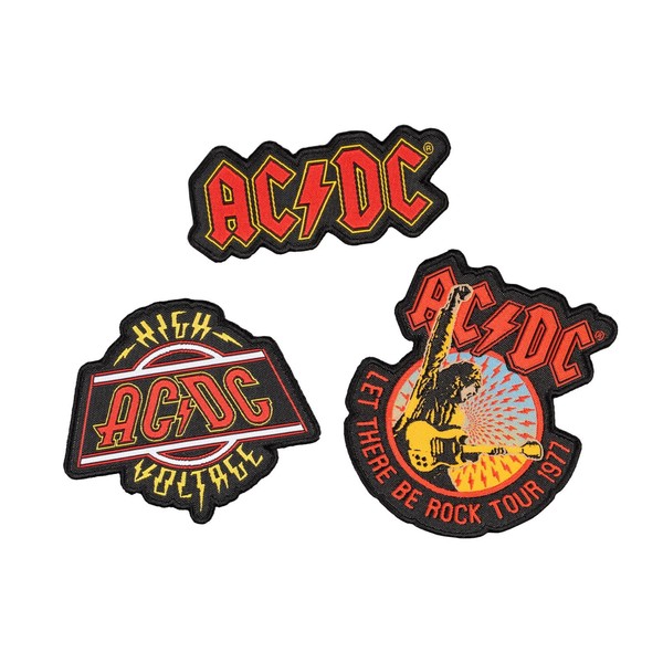 Grupo Erik Ac/Dc Patches Zum AufbüGeln BüGelflicken BüGelbilder FüR Textilien-image