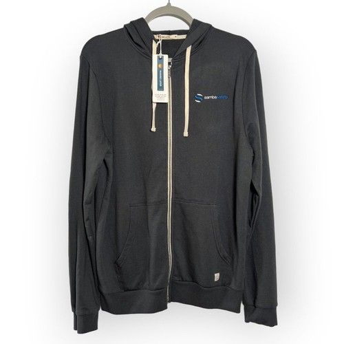 NWT Marine Layer Afternoon Hoodie SIZE M Grey Lightweight SambaSafety NEW - Picture 3 of 11
