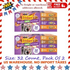 Friskies Poultry Pate Adult Cat Wet Food Variety Pack, 5.5 Oz, 32 Count, 2 Pack