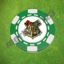 Harry Potter Hogwarts Houses Ravenclaw Poker Chip Golf Ball Marker Card Guard