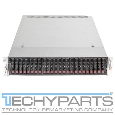Supermicro SYS-2028U-TNRT+ 2U 24-Bay(4x NVMe) 2.5'' Rackmount Server w/ X10DRU-i+
