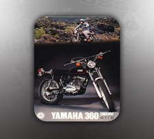 VINTAGE YAMAHA ENDURO 360 RT1-B MOUSE PAD LIKE NOS
