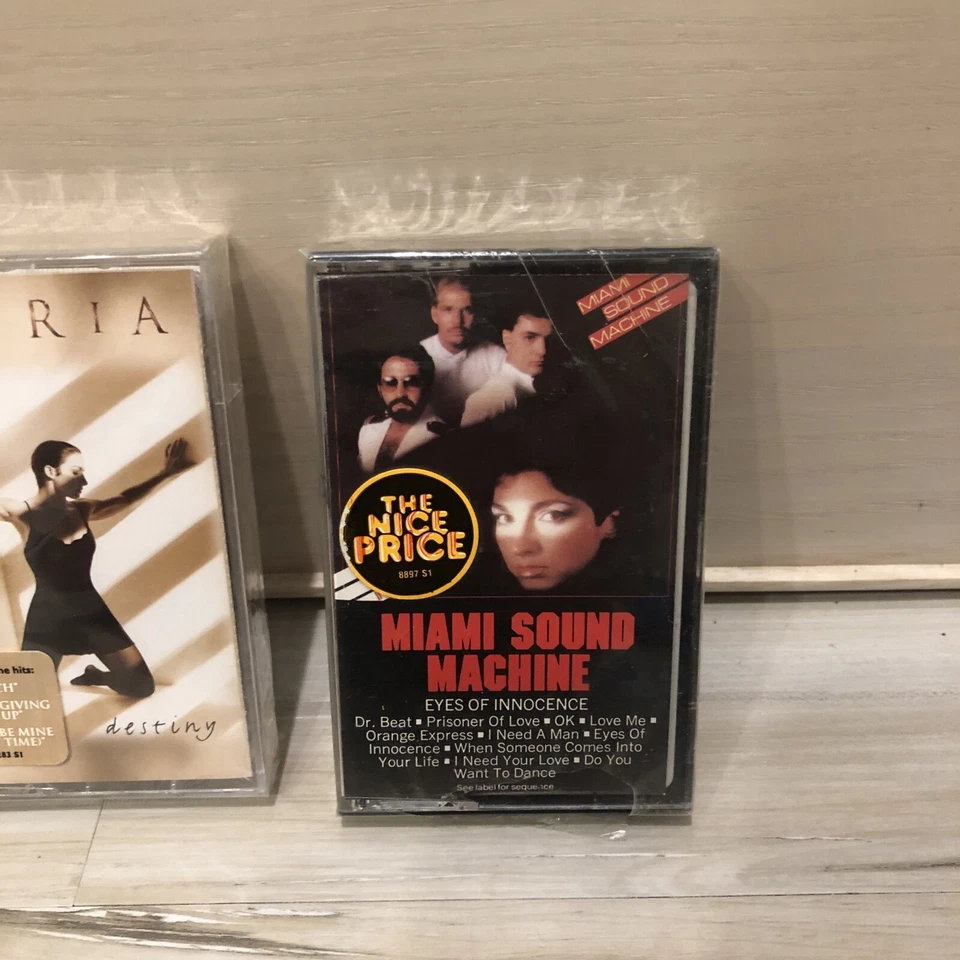 Miami Sound Machine Gloria Estefan 3 cassette Eyes Of Innocence Destiny Puertas - Image 4 of 4