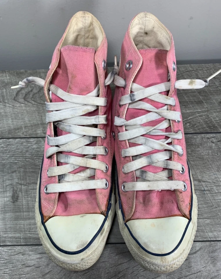 De Colección Converse All Star Chucks Taylor Hechas en EE. UU. Zapatillas altas para hombre Talla 6.5 Foto 3 de 4