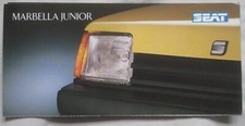 1988 Seat Marbella Junior small Brochure