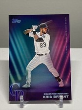 2022 Topps X Steve Aoki Baseball Party Wave 1 Kris Bryant Rockies W1-31