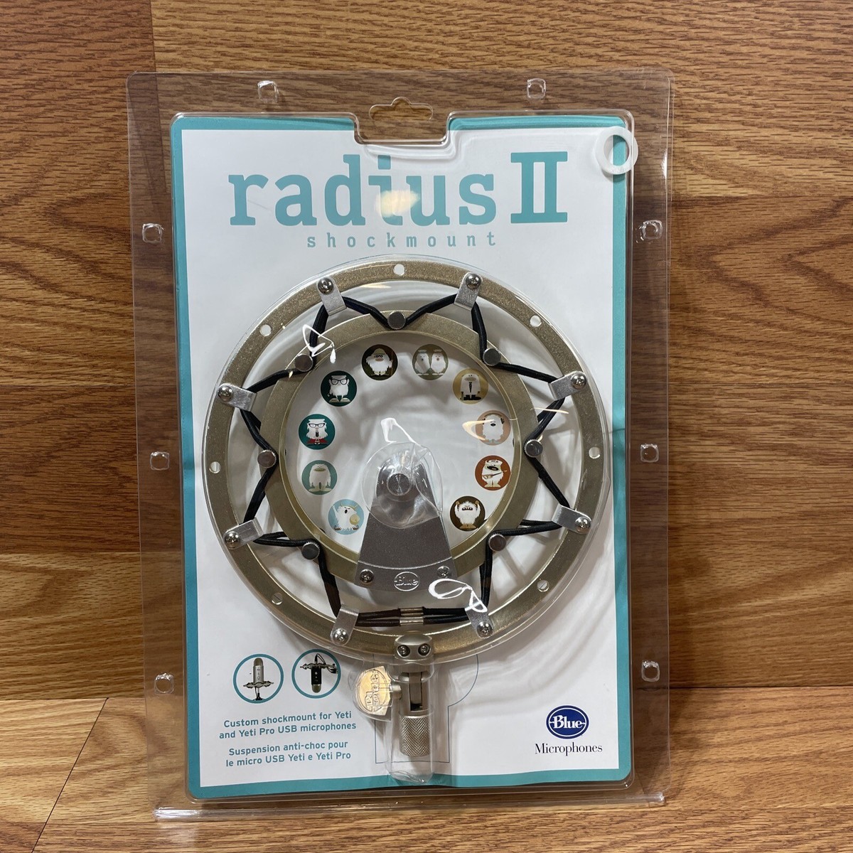 Blue Radius II Microphone Shock Mount for Yeti and Yeti Pro