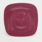 DINNER PLATE "square" claret wine FIESTA 10.75" NEW