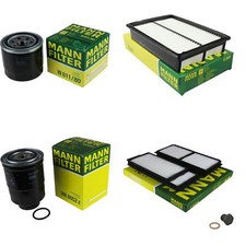 MANN-FILTER Inspektionspaket Filterset passend für Mazda 5 2.0 CD 3 CR19 BK