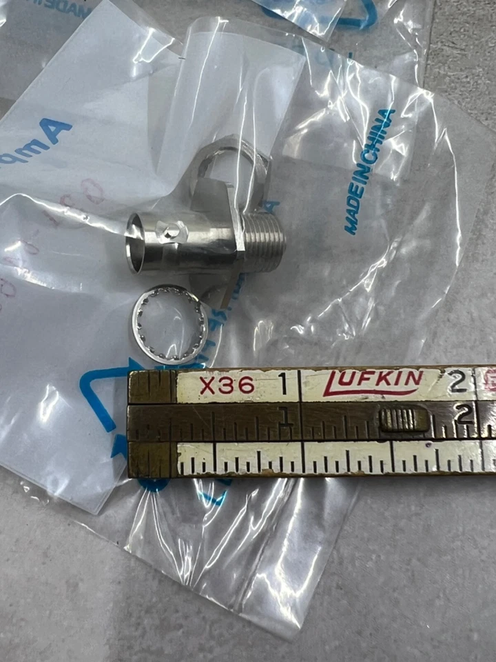 AMPHENOL 031-6468 CONNECTORS Threaded Screw (LOT OF 10) NOS (A) - Image 4 of 4