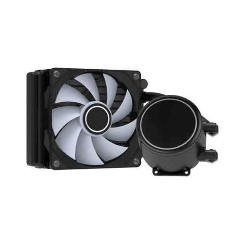 12cm CPU Liquid Cooler RGB Water Cooling System Copper Aluminum Material - Afbeelding 2 van 10