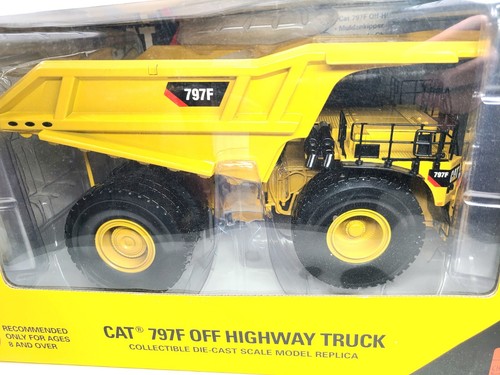 Caterpillar Cat 797F Mining Dump Truck - Norscot 1:50 Scale Model #55206 New - Picture 2 of 4