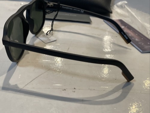 NEU Ermenegildo Zegna EZ 0115 01AR 55-17-145 SCHWARZ POLARISIERTE SONNENBRILLE - Bild 12 von 24