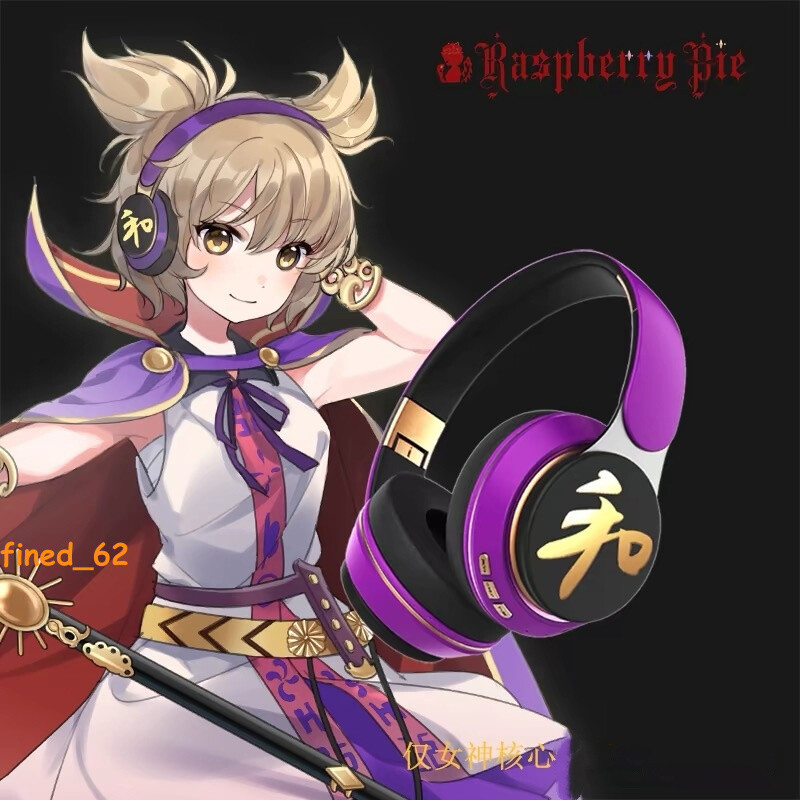 Touhou project Toyosatomimi no Miko Bluetooth Headphones Black