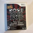 Rock Band Track Pack: Classic Rock (Nintendo Wii, 2009) CIB Complete