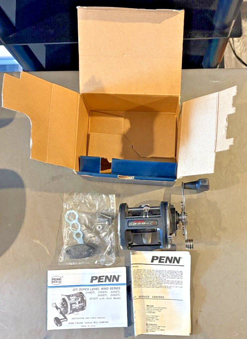 Penn 320 GT2 4.3:1 Trolling Super Levelwind Fishing Reel Penn 320 GT2 4.3:1 Trolling Super Levelwind Fishing Reel