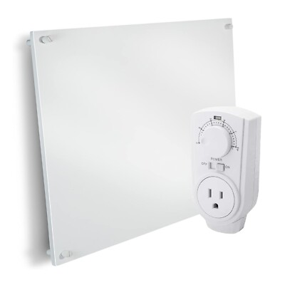 #ad Wall Mount Space Heater Panel 250 Watt Splashproof Convection Heater EconoHome $34.90