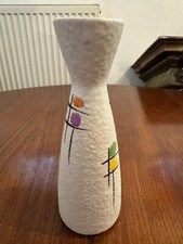 VINTAGE KERAMIK VASE WEST GERMANY BAY 21cm KERAMIKVASE