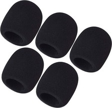 5 Pack Foam Mic Cover Handheld Microphone Windscreen 5 Pack 