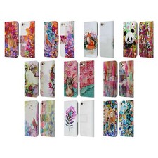 OFFICIAL SYLVIE DEMERS NATURE LEATHER BOOK CASE FOR APPLE iPOD TOUCH MP3