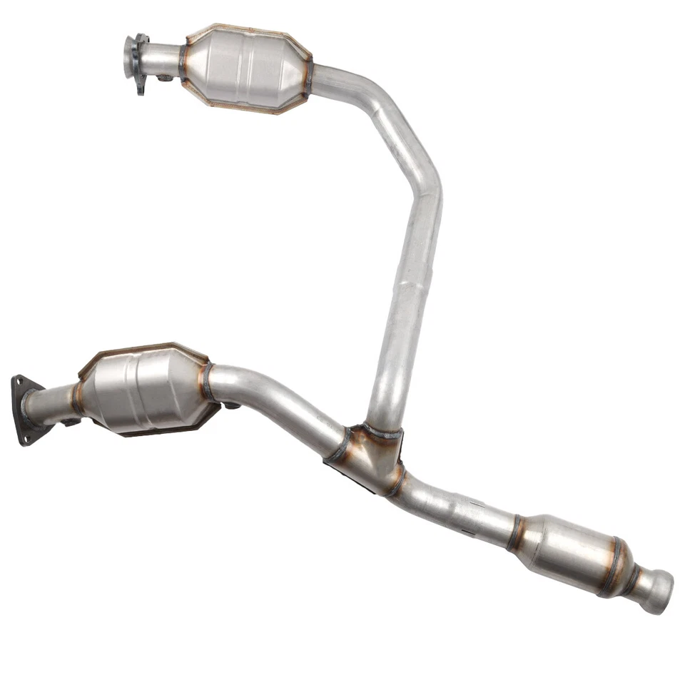 For 2014-18 Chevy Silverado 4.3L 5.3L Stainless Catalytic Converter 5Yr Warranty Foto 4 de 4