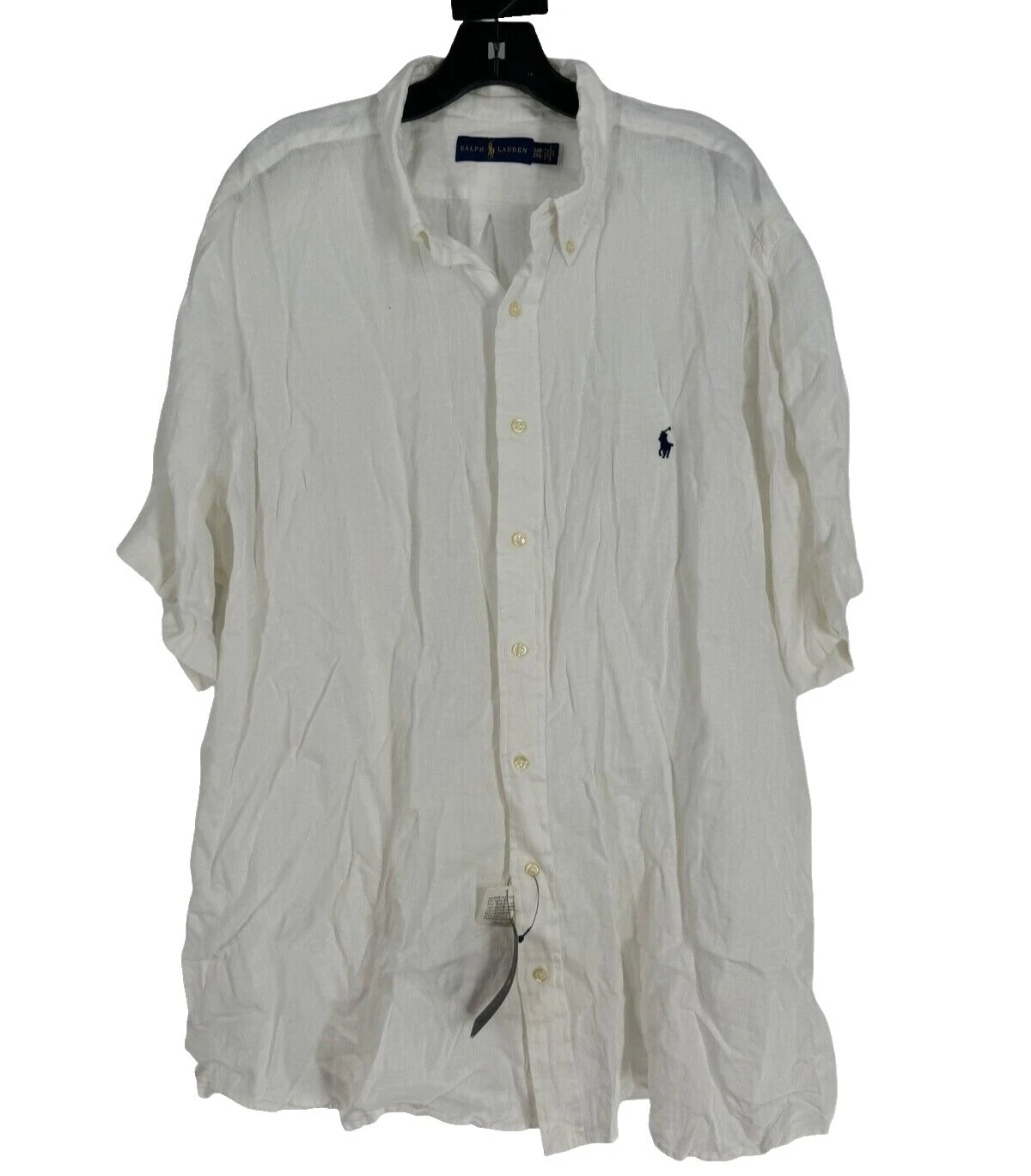 Ralph Lauren Linen Classic Fit Casual Button-Down Shirts for Men