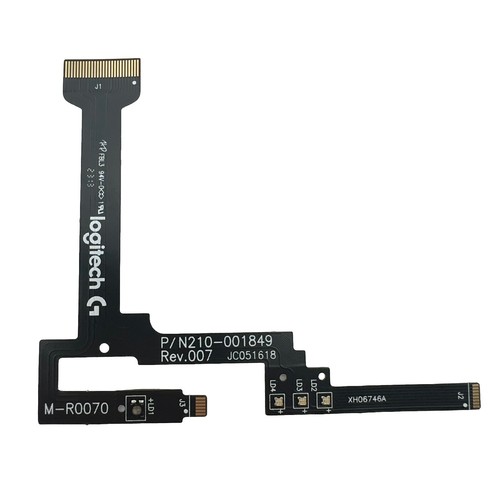 Logitech G Pro Wireless Mouse Circuit Board Flex Cable W/ Feet - Picture 1 of 3
