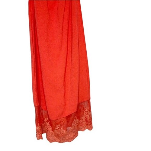 Tobi NWT Coral Lace Renesmee Midi Bohemian Tank Dress Women Size XS - Picture 6 of 8