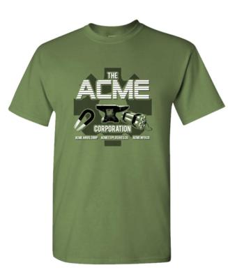 THE ACME CORPORATION - Unisex Cotton T-Shirt Tee Shirt