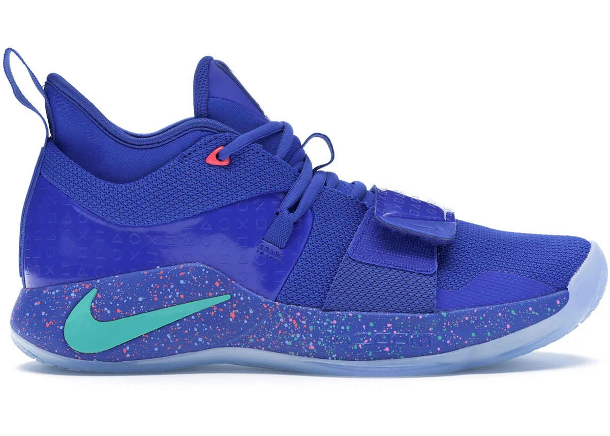 vejviser Tilstedeværelse hoppe NIB Nike Paul George PG 2.5 Playstation Shoes Blue BQ8388-900 Men 8.5,  Women 10 | eBay