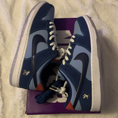 DX5549-400 Nike Dunk Low SB Why So Sad? Men's Size 9.5 - Picture 7 of 10