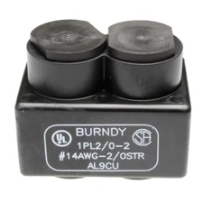 BURNDY Black Dual-Rated Unitap Mechanical Connector, 1-Pack
