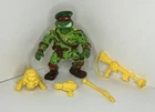 Vintage 1991 Playmates TMNT Raph, The Green Teen Beret Complete Action Figure
