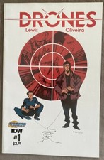 Drones #1-B -  Bruno Oliveira Variant Cover - (2015 - IDW- Publishing) - VF/NM