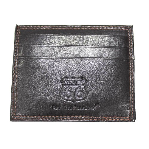 Portafoglio uomo magico in pelle con elastici porta carte di credito moro |  eBay
