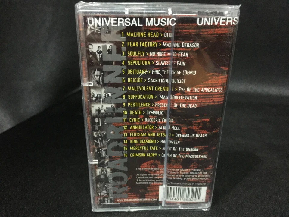 Best Of Roadrunner Cassette Tape (2002) Obituary Deicide Suffocation Death Foto 2 de 3