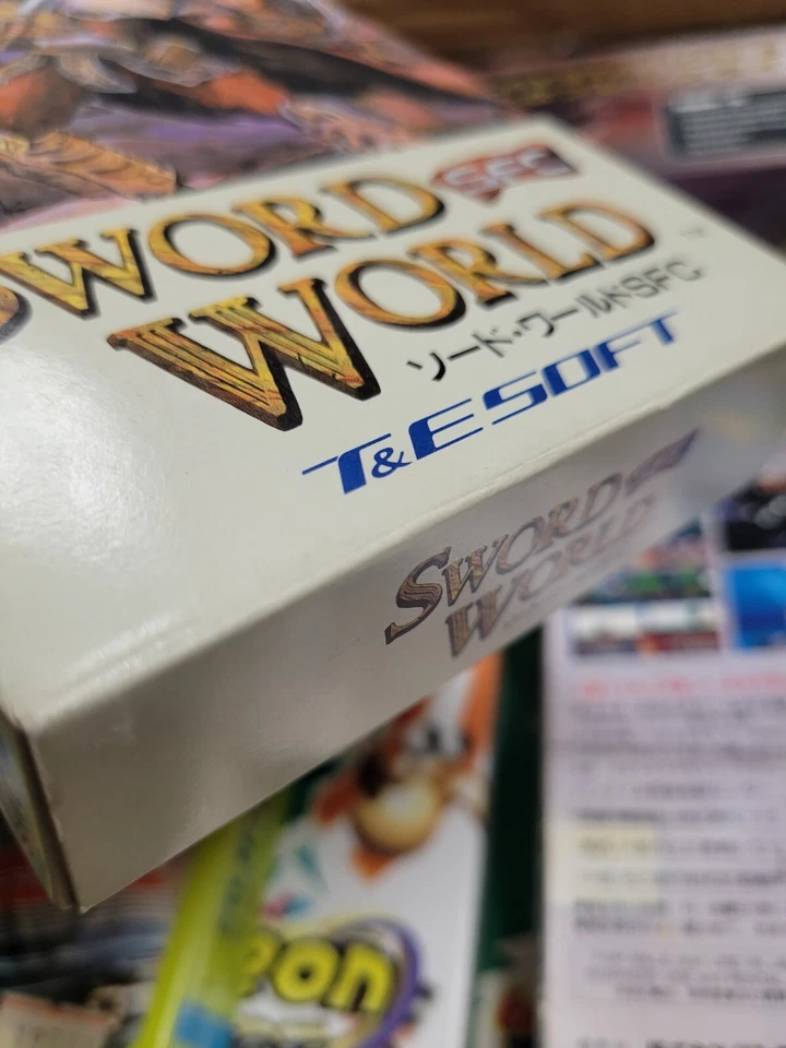 Sword World (1993) Brand New Factory Boxed Japan Super Famicom SFC Import - Image 2 of 4