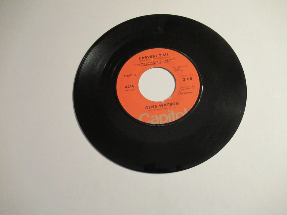 Gene Watson: You Could Know As Much About A Stranger / 45 Rpm 1976  - Image 2 of 2