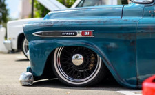 19 Rims White Wall Portawall Tire Insert Trim Set Of 4 Topper Flapper Sidewall