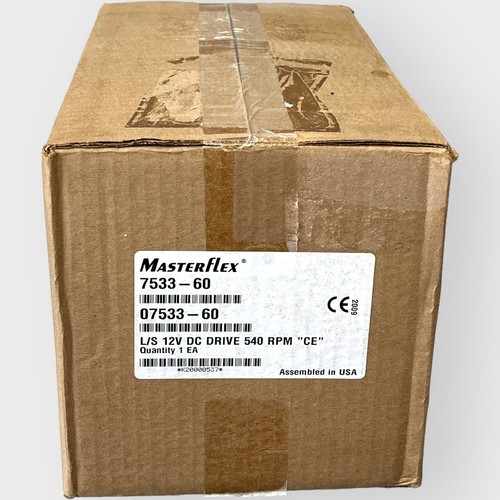 Cole-Parmer Masterflex L/S Pump Drive 07533-60 12V DC 540 RPM CE - Picture 15 of 18