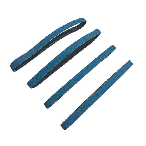 PREMIUM 1/2" X 18" (13mmx450mm) ZIRCONIA SANDING BELTS 20 PACKS!! 60+120 GRITS! - Picture 2 of 8
