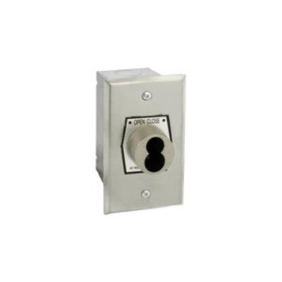 MMTC HBF-SLF Interior Open-Close S-Type Large Format Key Switch Single Gang Box