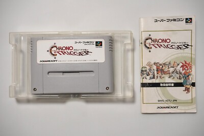 Super Famicom Chrono Trigger boxed CIB Japan SFC game US Seller | eBay