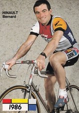 Bernard Hinault - Radsport - Tour-de-France-Sieger - original signiert