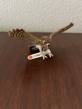 Safari Limited Great Horned Owl 5  wingspan NEW