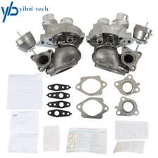 Left + Right Turbo PAIR For 2013-2016 Ford F150 F-150 V6 3.5L Gas Turbocharger