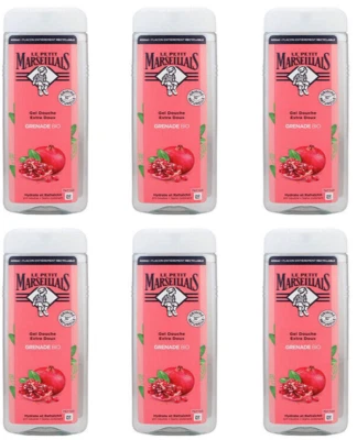 6x Le Petit Marseillais Duschgel Bio Granatapfel Pflegedusche aus Frankreich 400
